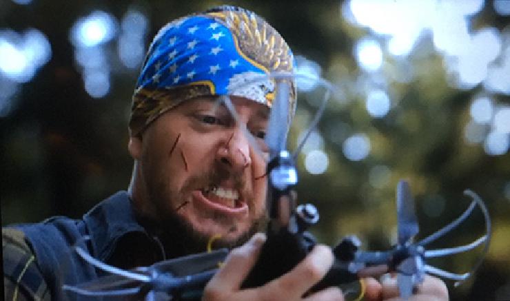 The concert-goer who was cut up by the operator&rsquo;s drone in Portlandia&rsquo;s Pickathon episode.