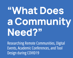 Communities and Remote Collaboration